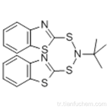 N-Benzotiazol-2-ilsülfanil-N-tert-bütil-benzotiyazol-2-sülfenamid CAS 3741-80-8